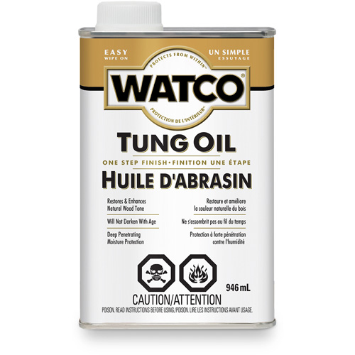 Watco&reg; Tung Oil, 946 ml, Clear, Transparent Air Extreme Inc.