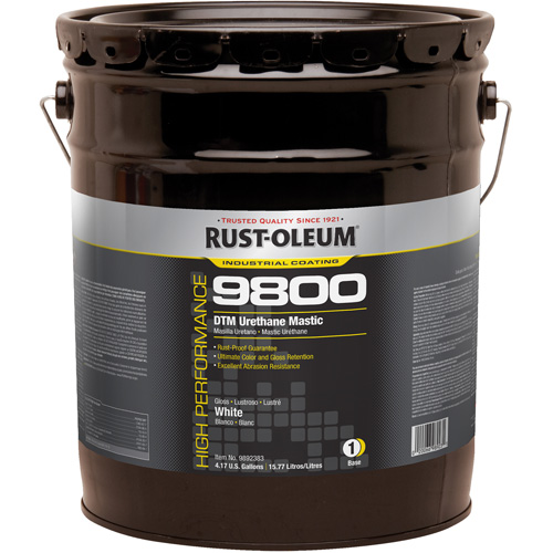 Syst&egrave;me de mastic &agrave; lur&eacute;thane 9800 DTM, 5 gal., Blanc, Tr&egrave;s brillant Air Extreme Inc.