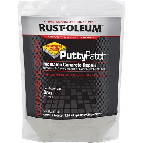 Mat&eacute;riau de ragr&eacute;age Concrete Saver Putty Patch, Sac, Gris Air Extreme Inc.