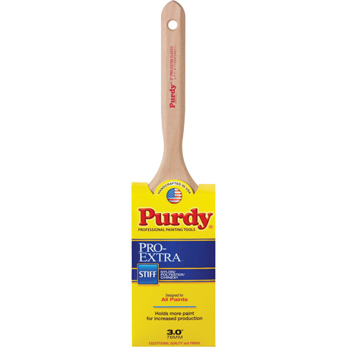 Pro-Extra Elasco Paint Brush, Blended Material, Wood Handle, 3" Width Air Extreme Inc.
