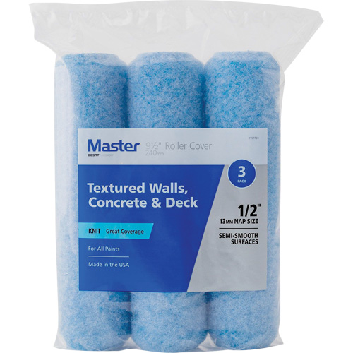 Couvre-rouleau en tricot Master, Nap 13 mm (1/2"), 240 mm (9-1/2") l Air Extreme Inc.