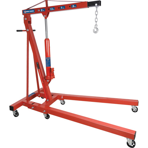 2-Ton Folding Shop Crane, 4000 lbs. (2 tons) Capacity Air Extreme Inc.