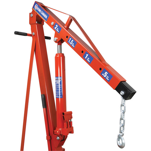 2-Ton Folding Shop Crane, 4000 lbs. (2 tons) Capacity Air Extreme Inc.