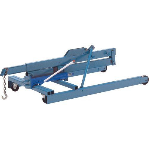 Portable Floor Cranes, 8' Lift, 1000 lbs. (0.5 tons), 70-1/2" Arm, 69-1/4" H Air Extreme Inc.