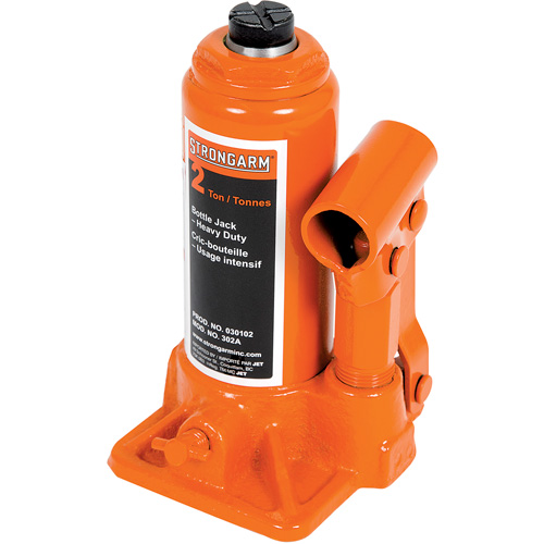302A Bottle Jack, 2 tons, Manual Hydraulic, 12-1/2" Raised Height Air Extreme Inc.