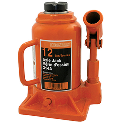 314A Bottle Jack, 12 tons, Manual Hydraulic, 13" Raised Height Air Extreme Inc.