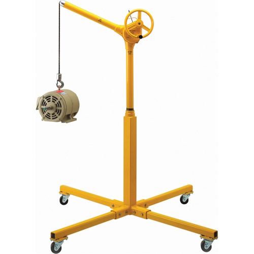 Hauts crochets &eacute;l&eacute;vateurs industriels avec base mobile, Capacit&eacute; 500 lb (0,25 tonne) Air Extreme Inc.