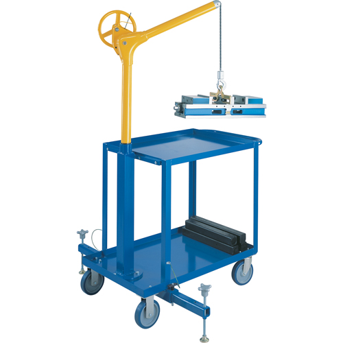 Hauts crochets &eacute;l&eacute;vateurs industriels avec chariot mobile, Capacit&eacute; 500 lb (0,25 tonne) Air Extreme Inc.