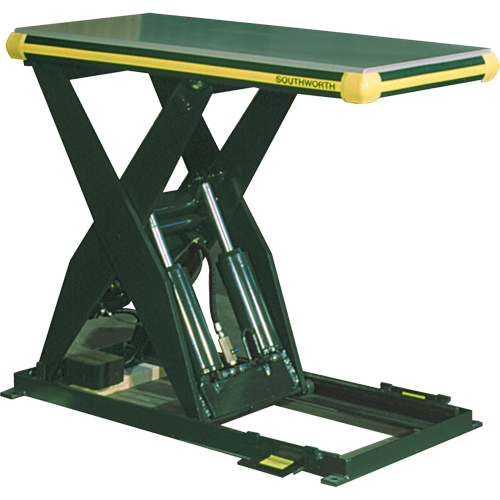 Hydraulic Backsaver Scissor Lift Table, Steel, 48" L x 36" W, 4000 lbs. Capacity Air Extreme Inc.