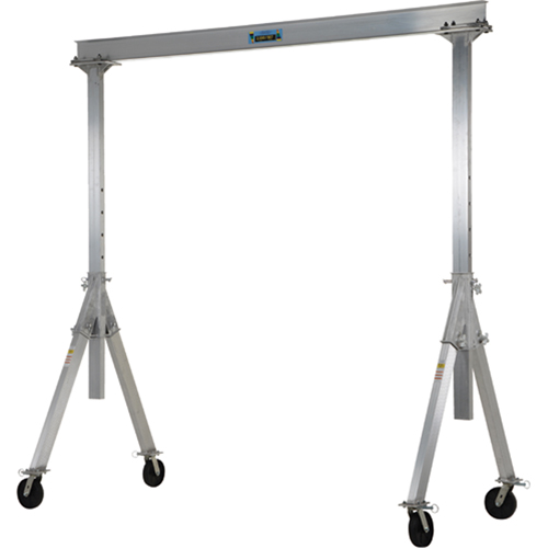 Grue mobile ajustable en aluminium, 10' lo, Capacit&eacute; 2000 lb (1 tonne) Air Extreme Inc.