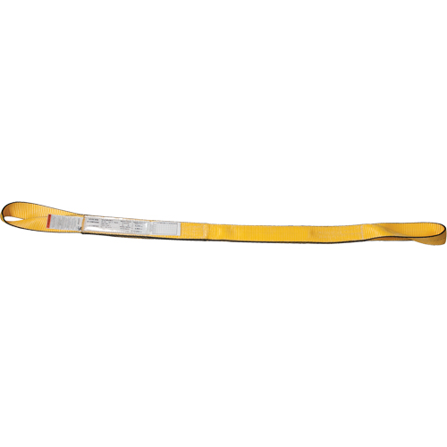 &eacute;lingues de levage en polyester, Pli Simple, Oeillets renvers&eacute;s, Type 4, 1" la x 3' lo, Capacit&eacute; verticale 1600 lb Air Extreme Inc.