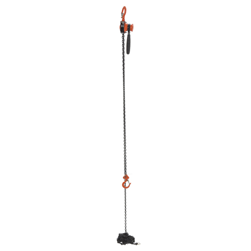 Mini Lever Hoist, 15' Lift, 500 lbs. (0.25 tons) Capacity, Steel Chain Air Extreme Inc.