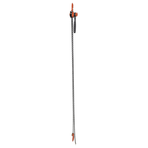 Mini Lever Hoist, 10' Lift, 1000 lbs. (0.5 tons) Capacity, Steel Chain Air Extreme Inc.