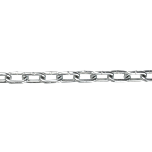 Straight Link Chain, Low Carbon Steel, 1/8" x 350' (106.7 m) L, Grade 30, 400 lbs. (0.2 tons) Load Capacity Air Extreme Inc.