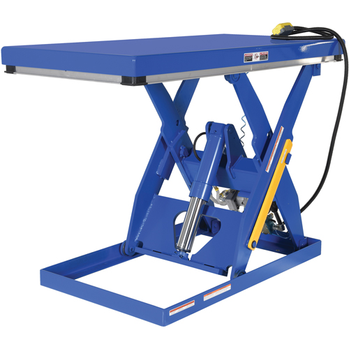 Hydraulic Scissor Lift Table, Steel, 60" L x 30" W, 3000 lbs. Cap. Air Extreme Inc.