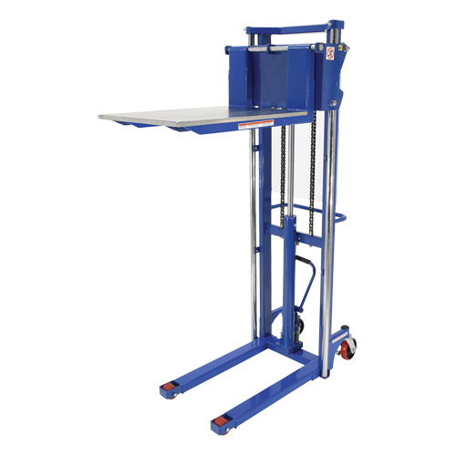 Gerbeur Hefti-Lift, M&eacute;canisme Pompe au pied, Capacit&eacute; de 1500 lb, Levage max de 63" Air Extreme Inc.