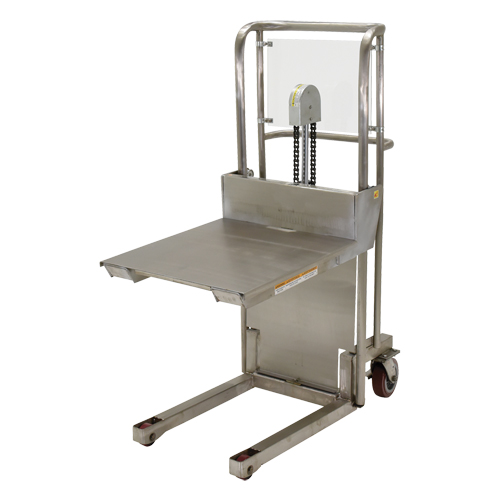 Gerbeur Hefti-Lift, M&eacute;canisme Pompe au pied, Capacit&eacute; de 450 lb, Levage max de 45-5/8" Air Extreme Inc.