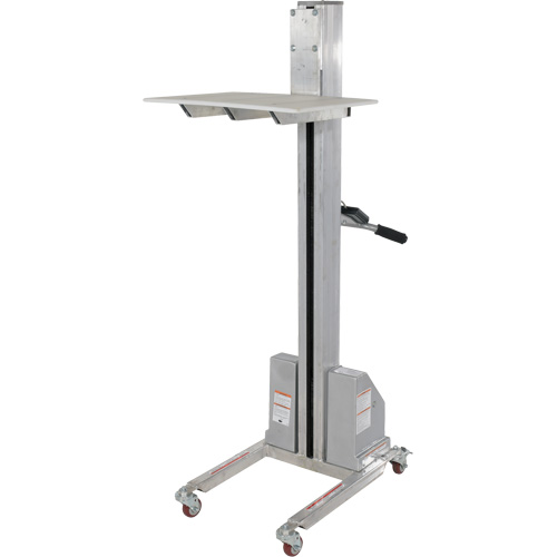 Gerbeur &agrave; levage rapide, M&eacute;canisme &eacute;lectrique, Capacit&eacute; de 175 lb, Levage max de 57" Air Extreme Inc.
