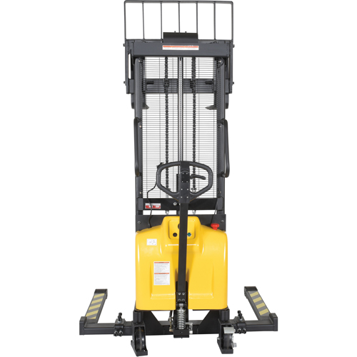 Fork Lift Stacker, Electric Operated, 2000 lbs. Capacity, 63" Max Lift Air Extreme Inc.