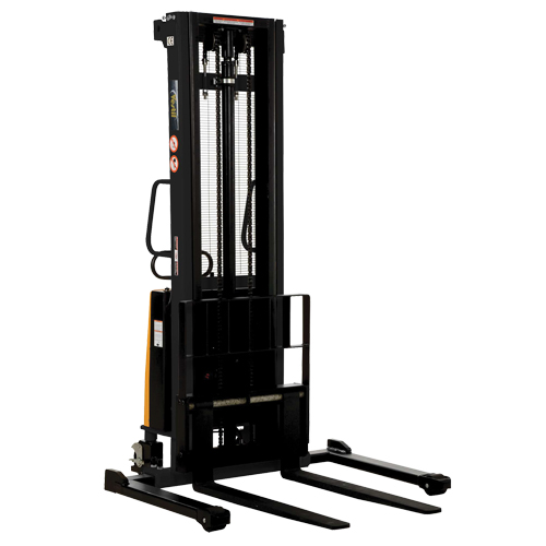 Fork Lift Stacker, Electric Operated, 2000 lbs. Capacity, 137" Max Lift Air Extreme Inc.