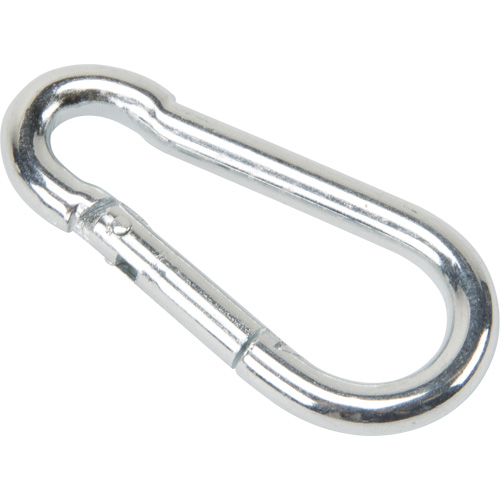 Mousqueton zingu&eacute;, 220 lb (0,11 tonne) Charge d'utilisation max., 3/16" Taille, 5/16" Oeil Air Extreme Inc.
