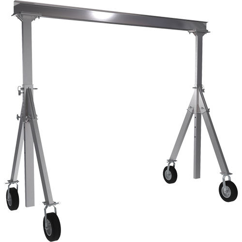 Grue-portique ajustable en aluminium, 10' lo, Capacit&eacute; 1500 lb (0,75 tonne) Air Extreme Inc.