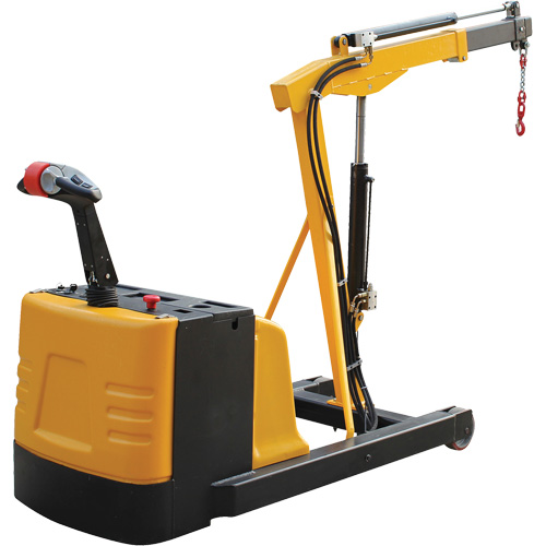 Electric Powered Floor Crane, 8.8' Lift, 1500 lbs. (0.75 tons), 44-1/4" Arm, 62-1/4" H Air Extreme Inc.