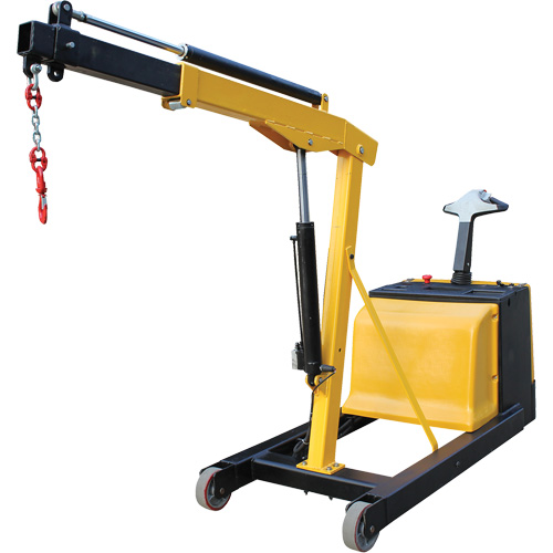 Electric Powered Floor Crane, 8.8' Lift, 1500 lbs. (0.75 tons), 44-1/4" Arm, 62-1/4" H Air Extreme Inc.