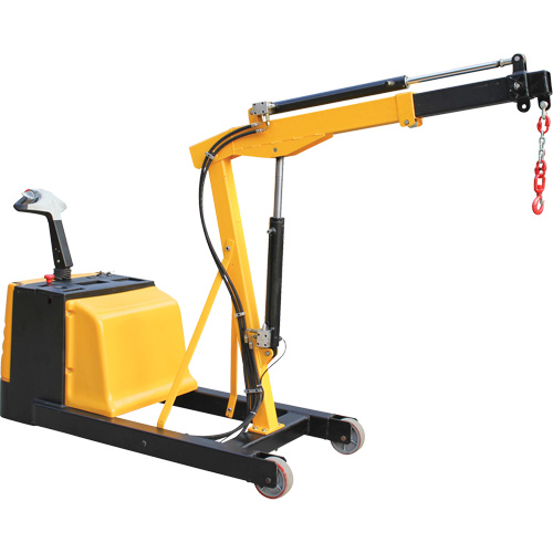 Electric Powered Floor Crane, 8.8' Lift, 1500 lbs. (0.75 tons), 44-1/4" Arm, 62-1/4" H Air Extreme Inc.