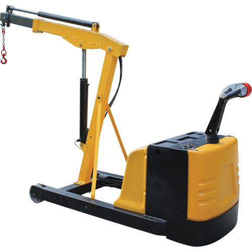 Electric Powered Floor Crane, 8.8' Lift, 1500 lbs. (0.75 tons), 44-1/4" Arm, 62-1/4" H Air Extreme Inc.