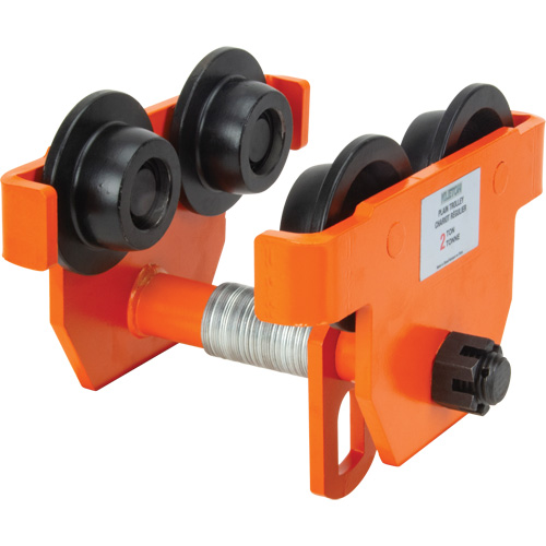 Adjustable Trolley with Safety Plates, 6000 lbs. (3 tons) Air Extreme Inc.