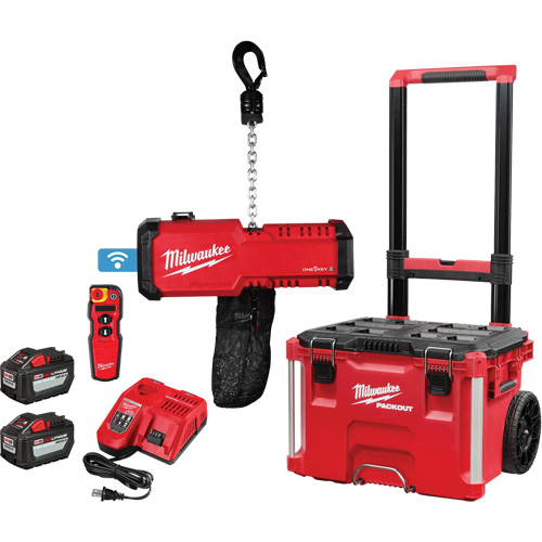 M18 Compact 1-Ton Chain Hoist with ONE-KEY, 2204 lbs. (1 tons) Capacity Air Extreme Inc.