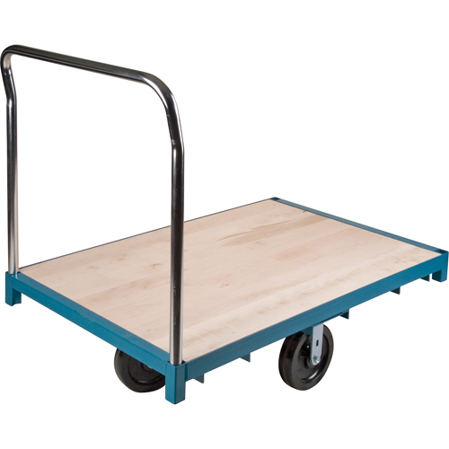 Chariot &agrave; plateforme robuste, 48" lo x 24" la, Capacit&eacute; de 2500 lb, Roues en Nylon Air Extreme Inc.