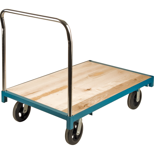 Chariot &agrave; plateforme robuste, 48" lo x 30" la, Capacit&eacute; de 2000 lb, Roues en Caoutchouc Air Extreme Inc.