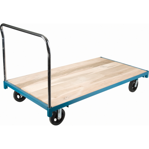 Chariot &agrave; plateforme robuste, 96" lo x 48" la, Capacit&eacute; de 2000 lb, Roues en Caoutchouc Air Extreme Inc.