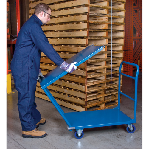Chariots &agrave; tablettes/plateforme, Acier, 24" la x 36" p x 40" h, Capacit&eacute; de la plateforme 1300 lb Air Extreme Inc.