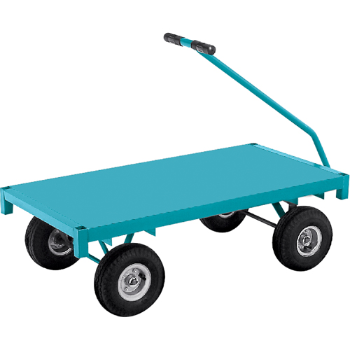 Chariots &agrave; plateforme - Chariots wagon ergonomiques &agrave; plateforme, 24" la x 48" la x Capacit&eacute; 1000 lb Air Extreme Inc.