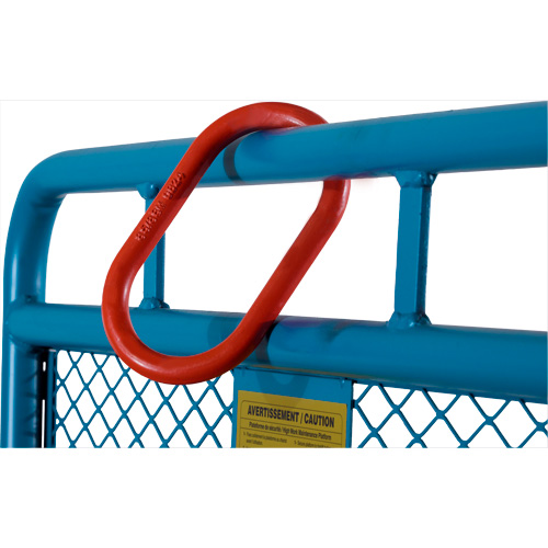 High Work Maintenance Platform, 36" W x 36" D x 72" H, 1000 lbs. Capacity, Steel Air Extreme Inc.