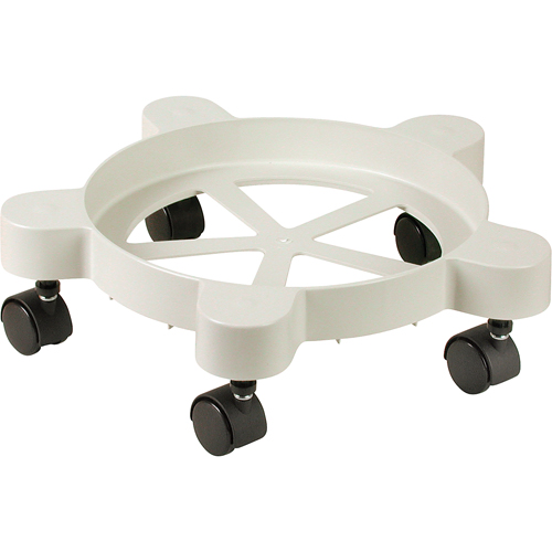 Lil'Dolly Pail Dollies, Plastic, 75 lbs. Capacity, 11" Diameter, Plastic Casters Air Extreme Inc.