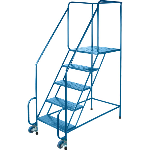 &eacute;chelles Tilt-N-Roll, Acier, 5 marches, Largeur 22", 24" p x 47" h marche pali&egrave;re Air Extreme Inc.