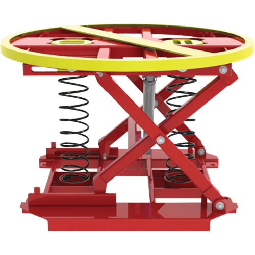 Plateforme de levage manuelle Pallet Pal 360, 43-5/8" lo x 43-5/8" la, Capacit&eacute; 4500 lb Air Extreme Inc.