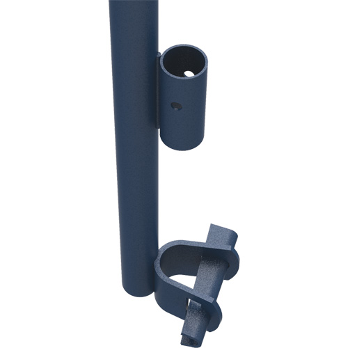 Accessoires pour &eacute;chafaudage - Poteau de garde-corps a/support, Poteau de garde-corps, 6" la x 56" h Air Extreme Inc.