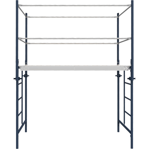 Accessoires pour &eacute;chafaudage - Poteau de garde-corps a/support, Poteau de garde-corps, 6" la x 56" h Air Extreme Inc.