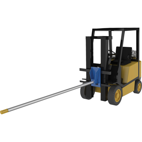 Forklift Carpet Boom, 108-1/2" Length, Carriage Mount, 2500 lbs. Capacity Air Extreme Inc.