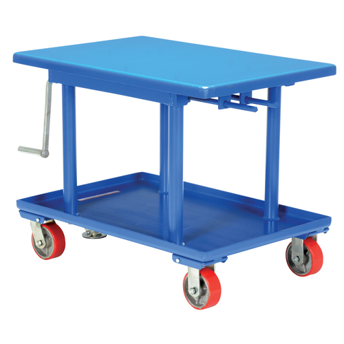 Hydraulic Lift Table, 24" L x 36" W, Steel, 2000 lbs. Capacity Air Extreme Inc.