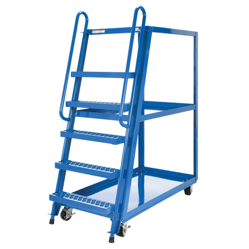 Stock Picking Cart, Steel, 27-7/8" W x 56-1/8" D, 3 Shelves, 1000 lbs. Capacity Air Extreme Inc.