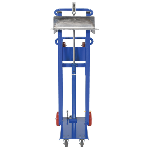 Gerbeur &agrave; plateforme hydraulique, M&eacute;canisme Pompe au pied, Capacit&eacute; de 750 lb, Levage max de 52" Air Extreme Inc.