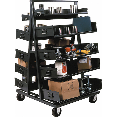Chariots Adjust-A-Tray, 30" x 38" x 64", Capacit&eacute; 2500 lb Air Extreme Inc.
