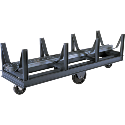 Chariot &agrave; berceaux, 96" lo x 28" la x 29" h, Capacit&eacute; de 10 000 lb, Roue Ph&eacute;nolique Air Extreme Inc.