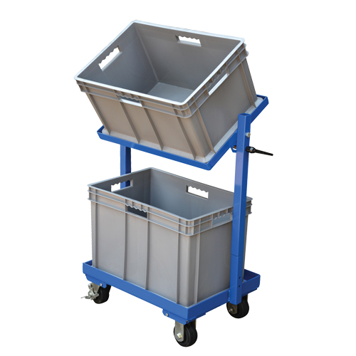 Stock Cart, Steel, 30-11/16" W x 19-1/4" D, 2 Shelves, 200 lbs. Capacity Air Extreme Inc.